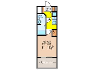 リッツ新大阪の物件間取画像